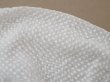 画像7: 1900年頃 アンティーク ベビー用 ブラウスドット刺繍のコットンファブリック  (7)