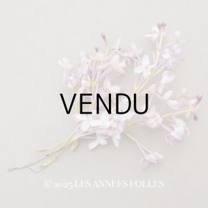 画像: アンティーク ライラックの布花 薄紫