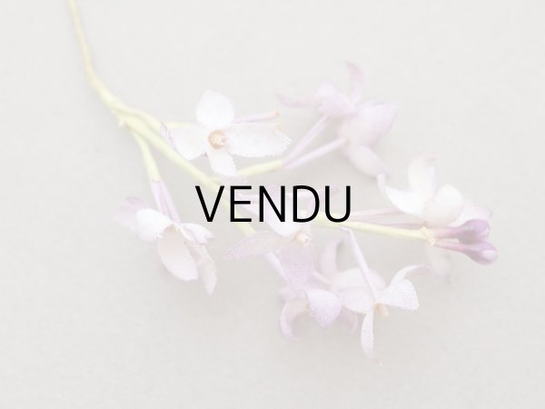 画像3: アンティーク ライラックの布花 薄紫 (3)