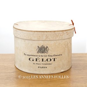 画像: アンティーク ハットボックス - GELOT -