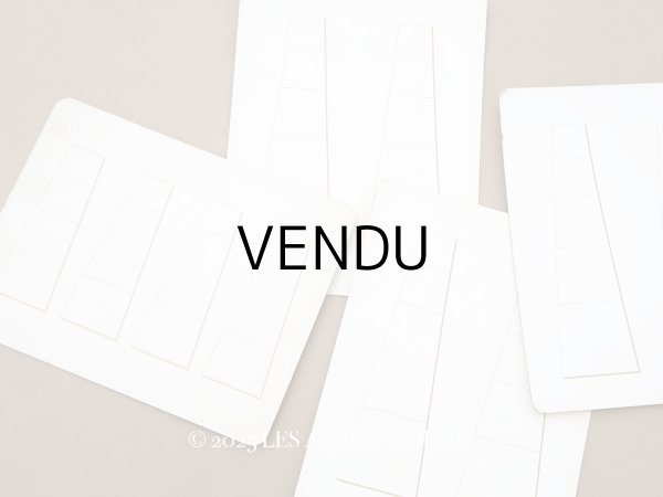 画像1: ＊蚤の市セット＊ アンティーク サンプラー用台紙4枚のセット (1)