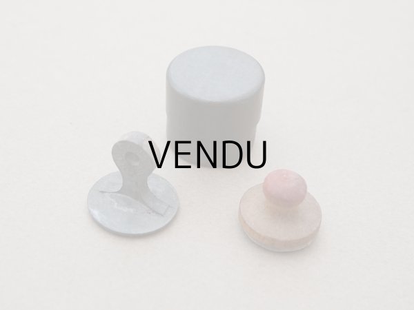 画像2: ＊蚤の市セット＊ アンティーク イニシャル スタンプ2点セット モノグラム (2)