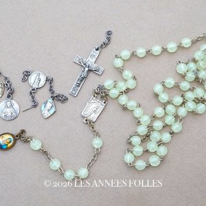 画像: ＊蚤の市セット＊ アンティーク ロザリオ＆メダイユのセット