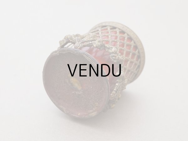 画像3: ＊蚤の市＊19世紀 ナポレオン3世時代 アンティーク ピンクッション 薔薇のガーランド (3)