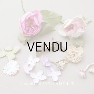 画像: ＊蚤の市セット＊ アンティーク 小さな布花のセット