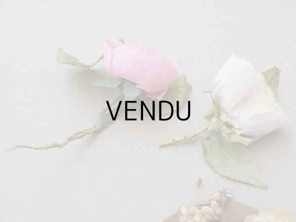 画像3: ＊蚤の市セット＊ アンティーク 小さな布花のセット (3)