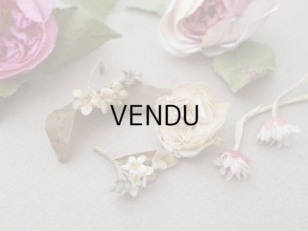 画像5: ＊蚤の市セット＊ アンティーク 小さな布花のセット (5)