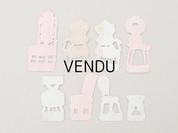 画像2: ＊蚤の市＊19世紀末 アンティーク 劇場の装飾セット 2 (2)