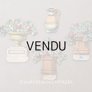 画像: ＊蚤の市＊19世紀末 アンティーク 劇場の装飾セット 3