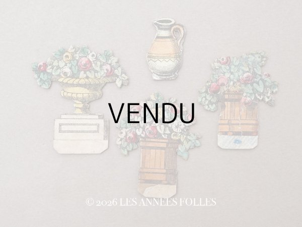 画像1: ＊蚤の市＊19世紀末 アンティーク 劇場の装飾セット 3 (1)