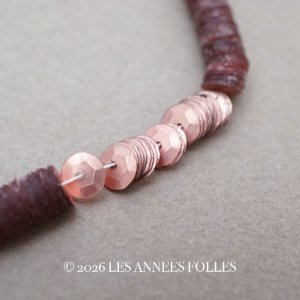 画像: アンティーク ゼラチン製 スパンコール パウダーピンク 5mm