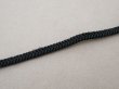 画像3: 1900年頃 アンティーク シルク製 トリム 黒 6mm幅 (3)