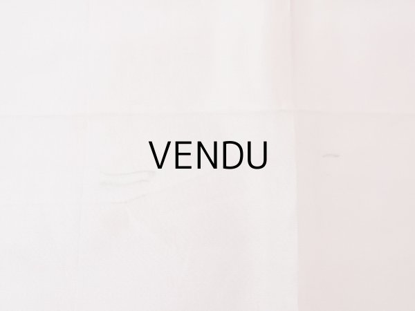画像8: 19世紀末 アンティーク シルクサテン ファブリック ベビーピンク 生地 53×99cm (8)