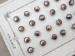 画像9: アンティーク マザーオブパール製 極小 ボタン 5mm 24ピース シェルボタン ブラウン (9)