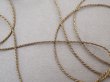 画像3: 19世紀末 アンティーク メタル製 紐 ゴールド 3m (3)