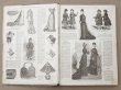 画像4: ＊蚤の市＊1878年 アンティーク 本 モード新聞 1年分 ファッションプレートブック LA MODE ILLUSTREE (4)