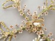 画像4: ＊蚤の市＊19世紀末 アンティーク クロス型 ワックスフラワーのブーケ 結婚式 ウェディング (4)