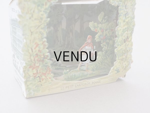 画像4: アンティーク 希少 ボンマルシェ 立体 クロモ 赤ずきんちゃん - AU BON MARCHE PARIS - (4)