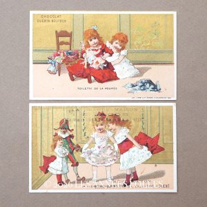 画像: ＊蚤の市セット＊アンティーク クロモ 2点セット