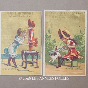 画像: ＊蚤の市セット＊アンティーク クロモ 2点セット