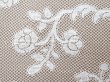 画像5: 19世紀 アンティーク 手編みの ヴァランシエンヌレース 花模様 幅10.6cm (5)