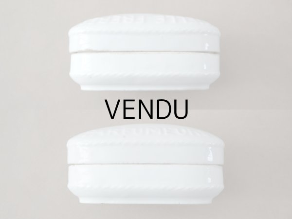 画像3:  アンティーク GELLE FRERES 歯磨き粉ケース セラミック製 - GELLE FRERES PARIS - (3)