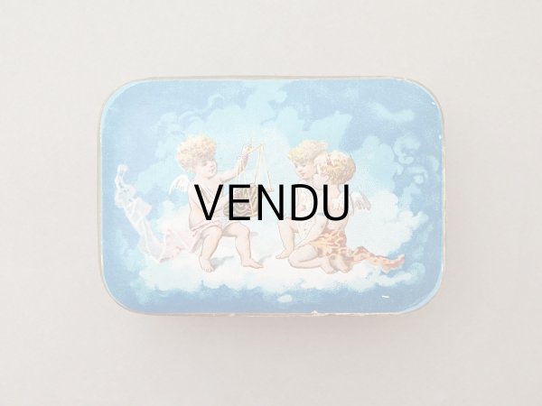 画像2: アンティーク 『ショコラ・フランソワ・ マルキ』のお菓子箱  LES FRISONS DE F.MARQUIS - CHOCOLAT FRANCOIS MARQUIS PARIS - (2)