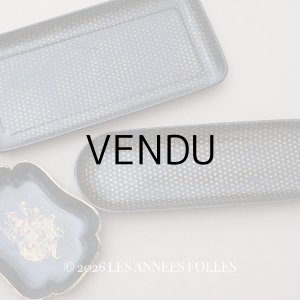 画像: ＊蚤の市セット＊アンティーク 19世紀 星柄 トレイ 3点セット パピエマシェ