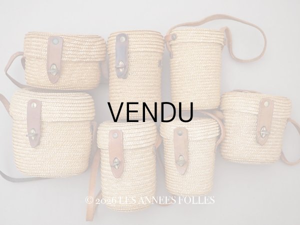 画像1: アンティーク グラスパニエ 8点セット (1)