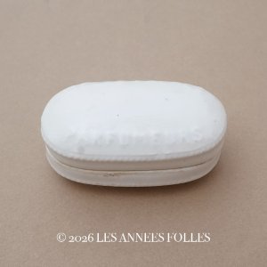 画像:  アンティーク GELLE FRERES 歯磨き粉ケース セラミック製 - GELLE FRERES PARIS -