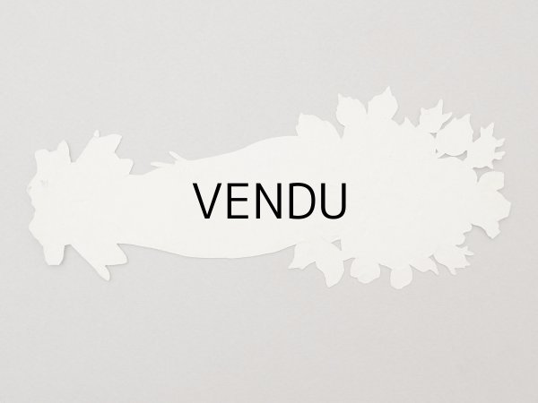 画像4: 1900年頃 アンティーク 大きなダイカットクロモ 薔薇を持つ手 (4)