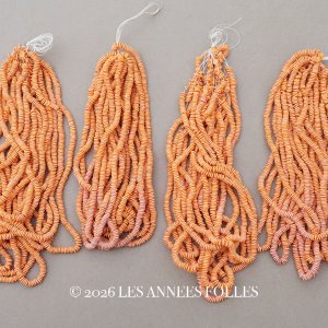 画像: ＊蚤の市セット＊アンティーク  スフレスパンコール オレンジ 4束のセット