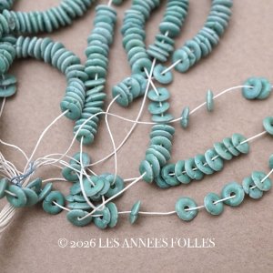 画像: アンティーク ゼラチン製 スフレ スパンコール アンティークグリーン 4mm 約2400ピース COL 05