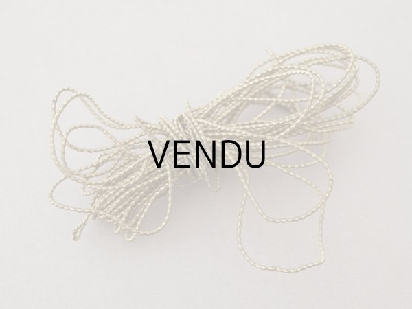 画像2: ＊蚤の市セット＊アンティーク メタル製 リボン＆コードのセット (2)