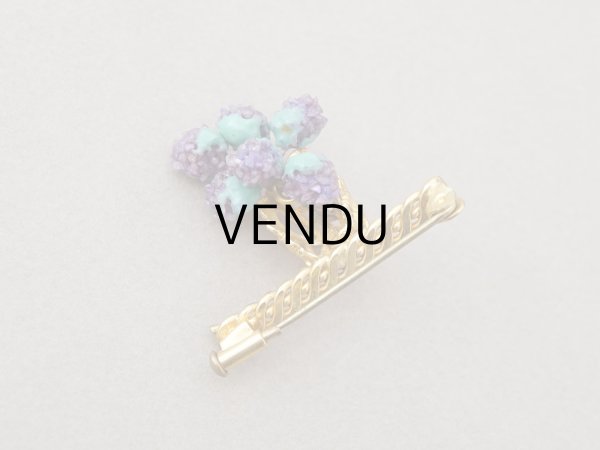 画像6: アンティーク 香り付き 花かごのブローチ LA BROCHE PARFUMEE (6)