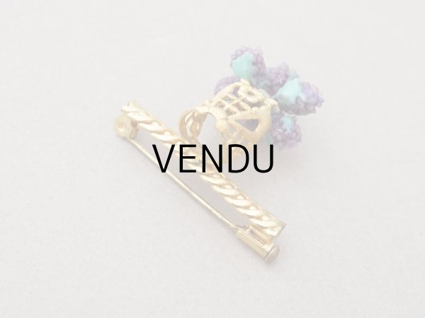 画像5: アンティーク 香り付き 花かごのブローチ LA BROCHE PARFUMEE (5)