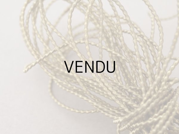 画像3: ＊蚤の市セット＊アンティーク メタル製 リボン＆コードのセット (3)