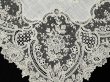 画像4: アンティーク ポワンドガーズ  結婚式のハンカチ 【JM】イニシャル刺繍入り【ポワン・ド・ガーズ】  (4)