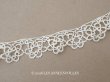 画像1: アンティーク タティングレース 0.9m (1)
