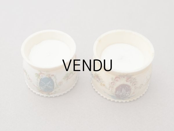 画像8: ＊蚤の市＊アンティーク キャビア用 小さなポット＆スプーンのセット (8)