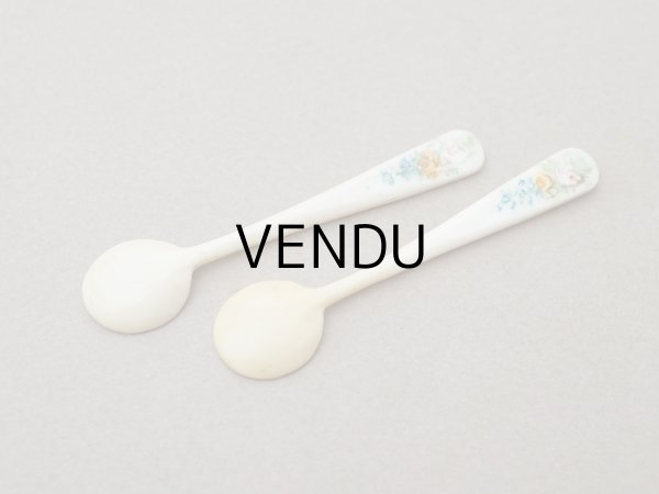 画像10: ＊蚤の市＊アンティーク キャビア用 小さなポット＆スプーンのセット (10)