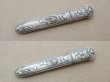 画像4: アンティーク シルバー製 薔薇模様 裁縫道具セット  (4)