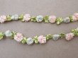 画像6: 【セール対象外】【クーポン対象外】アンティーク シルク製 薔薇のロココトリム パウダーピンク＆パウダーブルー ロココリボン 60cm (6)