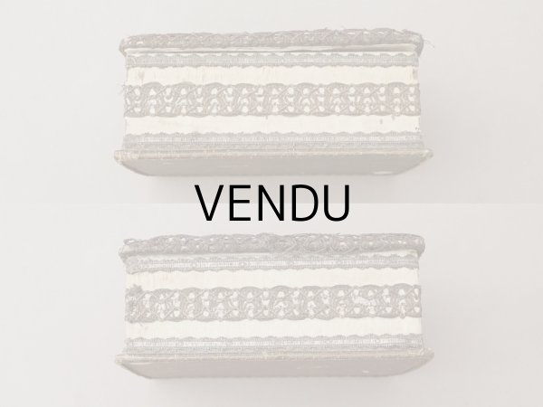 画像9: ＊蚤の市＊アンティーク 花模様のボックス (9)