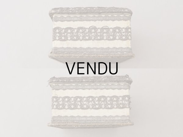 画像10: ＊蚤の市＊アンティーク 花模様のボックス (10)