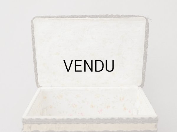 画像5: ＊蚤の市＊アンティーク 花模様のボックス (5)