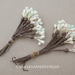 画像: ＊蚤の市セット＊アンティーク ペップ 花芯 2点セット 