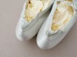 画像5: ＊蚤の市＊アンティーク ウェディングシューズ パウダーブルー (5)