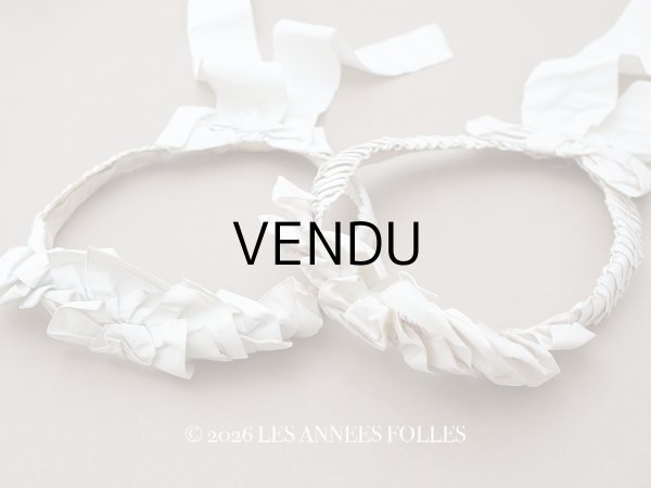 画像1: ＊蚤の市＊19世紀 アンティーク ティアラ 2点セット (1)