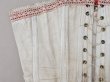 画像9: ＊蚤の市＊1860年頃 アンティーク コルセット シルクベルベットのリボン付き (9)
